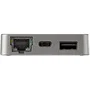 StarTech.com DKT31CHVL Dock de Viajes USB-C con HDMI 4K, VGA, USB-A, USB-C 10Gbps y Ethernet Gigabit para MacBook Pro, Windows, Chromebook, iPad Pro, iPhone 15, Surface Pro