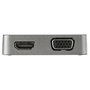 StarTech.com Adaptador Multipuertos USB-C DKT31CHVL con HDMI y VGA
