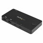 2 port usb c kvm switch - hdmi cpnt 4k 60hz w/ usb type c cables in