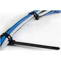 StarTech.com CBMZTRB8BK Brida Reutilizable de Nylon - Paquete de 100 Unidades - 20 cm de Longitud - Color Negro - Para Conjuntos de hasta 50mm - Certificadas UL y TAA