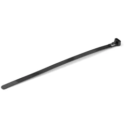 StarTech.com CBMZTRB8BK Brida Reutilizable de Nylon - Paquete de 100 Unidades - 20 cm de Longitud - Color Negro - Para Conjuntos de hasta 50mm - Certificadas UL y TAA