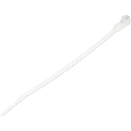StarTech Brida Reutilizable Nylon 66 con Orificio para Montaje CBMZTS10N6 - Paquete de 100 Unidades - Blanco - Longitud 15cm (6") - Diámetro Máximo 40mm - Resistencia 18kg