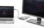 StarTech.com Mini Docking Station Thunderbolt 3 Gris TB3DKM2HDL con 2 HDMI 4K 60Hz y GbE