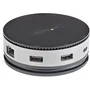 Startech DKT31CHDVCM Docking Station USB-C con HDMI, DisplayPort y VGA, Negro/Gris