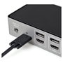 StarTech.com Docking Station USB-C y USB-A 10Gb con 3 Monitores 4K 60Hz y PD 85W