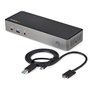 StarTech.com Docking Station USB-C y USB-A 10Gb con 3 Monitores 4K 60Hz y PD 85W