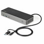 StarTech.com Docking Station USB-C y USB-A 10Gb con 3 Monitores 4K 60Hz y PD 85W