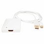 Urban Factory Adaptador Cable Mini DisplayPort a HDMI con USB, para Mac y PC