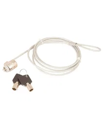 Urban Factory Cable Antirrobo Metálico Translúcido CRS78UF 1.8 m Llave Redonda - Estructura 7 Cabos Diámetro 3.7 mm