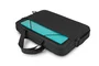 Urban Factory Nylee Maletín Vertical para Portátil 15,6" (39,6 cm) con Compartimento Protegido, Bolsillo para Documentos, Material Impermeable - Negro