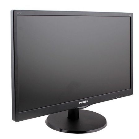Monitor Philips VLine 223V5LSB 21.5"/ Full HD/ Negro