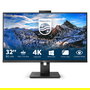 Philips 329P1H/00 Monitor 31.5" (80 cm) 4K Ultra HD IPS Pantalla LED 3840 x 2160, USB-C 90W, Altavoces, Cámara