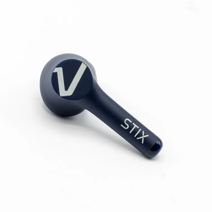 Veho STIX Auriculares Inalámbricos True Wireless Intrauditivos Bluetooth 5.0, Resistencia al Agua IPX5, Batería 4h, Color Azul