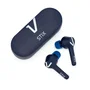 Veho STIX Auriculares Inalámbricos True Wireless Intrauditivos Bluetooth 5.0, Resistencia al Agua IPX5, Batería 4h, Color Azul