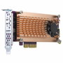 QNAP QM2-2P-244A Tarjeta de interfaz PCIe a M.2