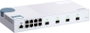 QNAP QSW-M408S Switch Gestionado L2 de 12 Puertos Blanco