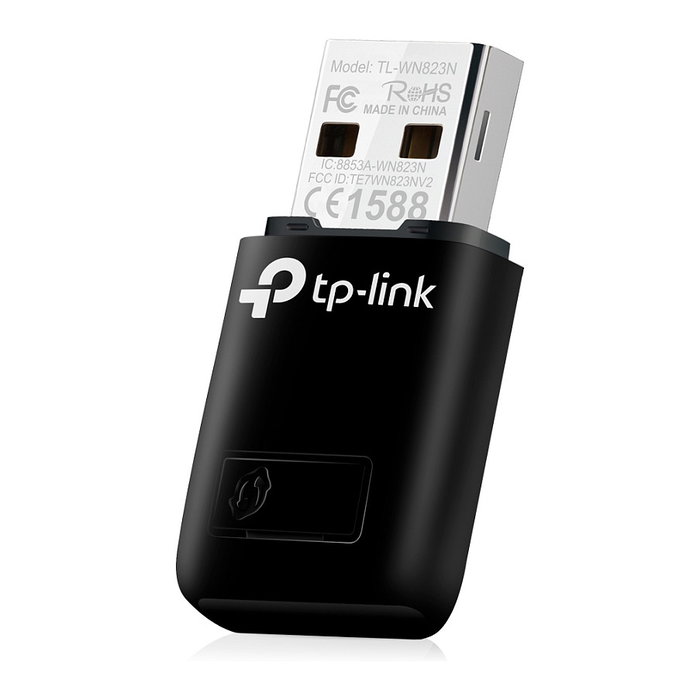 TP-Link TL-WN823N Mini Adaptador Wi-Fi USB 300Mbps TP-Link TL-WN823N Mini Adaptador Wi-Fi USB 300Mbps