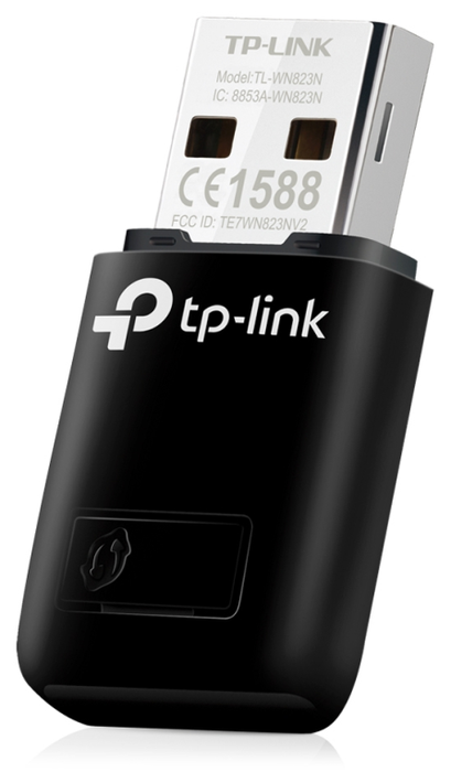 TP-Link TL-WN823N Mini Adaptador Wi-Fi USB 300Mbps TP-Link TL-WN823N Mini Adaptador Wi-Fi USB 300Mbps