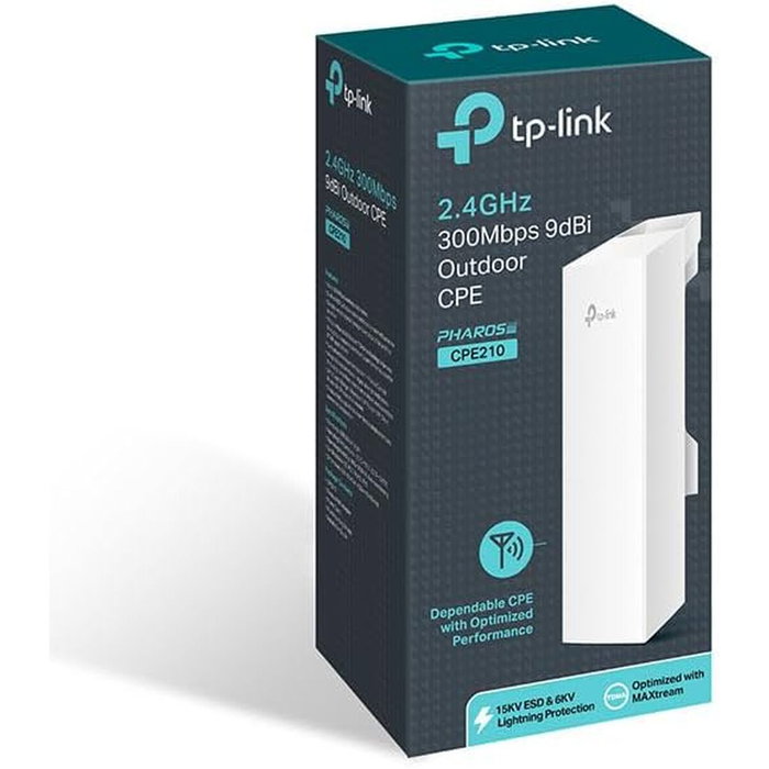 Tp-Link CPE210 Punto de acceso inalámbrico exterior 300 Mbps 2,4 GHz