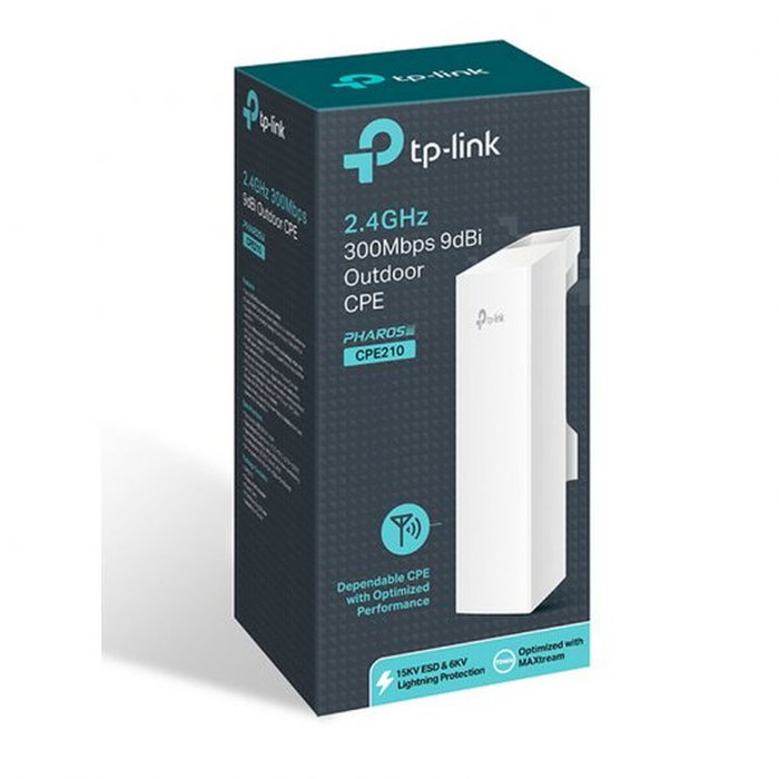 Tp-Link CPE210 Punto de acceso inalámbrico exterior 300 Mbps 2,4 GHz