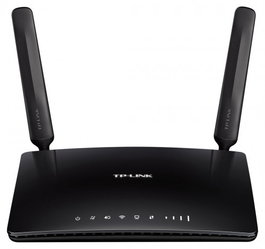 TP-LINK TL-MR6400 Router Inalámbrico 4G/LTE con Wi-Fi 4 (300 Mbps), 4 Puertos LAN Ethernet Rápido y Conexión por SIM - Negro