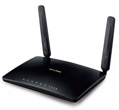 TP-LINK TL-MR6400 Router Inalámbrico 4G/LTE con Wi-Fi 4 (300 Mbps), 4 Puertos LAN Ethernet Rápido y Conexión por SIM - Negro