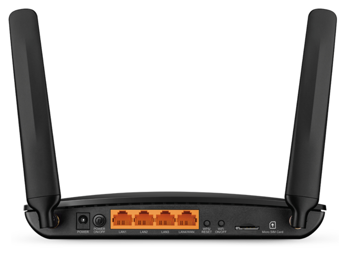 TP-Link TL-MR6400 Router 4G LTE Inalámbrico 300 Mbps Negro
