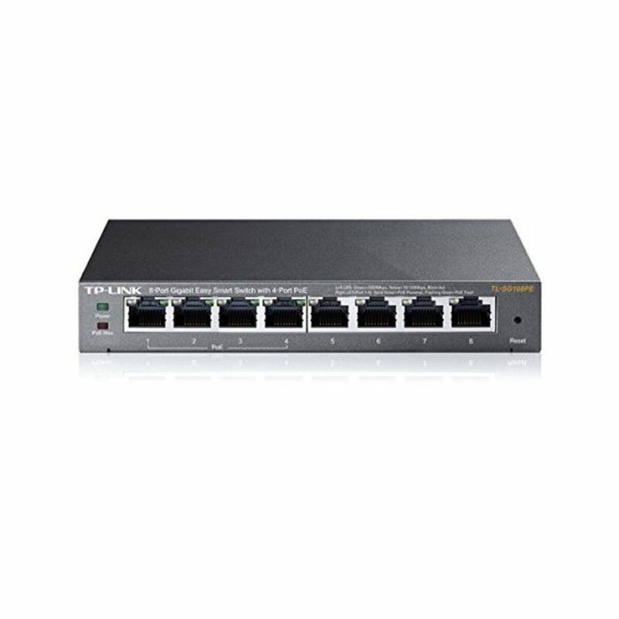 TP-Link TL-SG108PE Switch Gigabit de 8 puertos con 4 puertos PoE TP-Link TL-SG108PE Switch Gigabit de 8 puertos con 4 puertos PoE