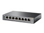 TP-LINK TL-SG108PE Switch Gigabit Ethernet No Administrado 8 Puertos con PoE Negro
