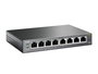 TP-LINK TL-SG108PE Switch Gigabit Ethernet No Administrado 8 Puertos con PoE Negro