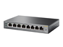 TP-Link TL-SG108PE Switch Gestionado L2 Gigabit Ethernet 8 Puertos PoE Negro