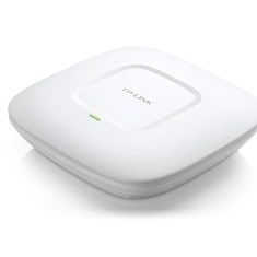 TP-Link EAP1105 Punto de Acceso WiFi N300 (300 Mbps) para Montaje en Techo o Pared con PoE 802.3af, Multi-SSID y Portal Cautivo