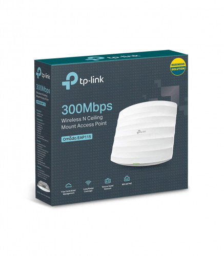 TP-Link Omada EAP115 Punto de Acceso Inalámbrico 300Mbps Blanco