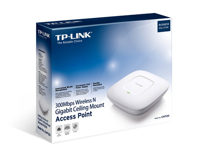 TP-Link Omada EAP115 Punto de Acceso Inalámbrico 300Mbps Blanco