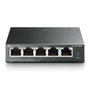 TP-Link TL-SG1005P Switch Gigabit de 5 puertos con 4 puertos PoE, Negro