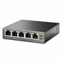 TP-Link TL-SG1005P Switch Gigabit de 5 puertos con 4 puertos PoE, Negro