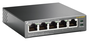 TP-Link TL-SG1005P Switch Gigabit de 5 puertos con 4 puertos PoE, Negro