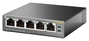 TP-Link TL-SG1005P Switch Gigabit de 5 puertos con 4 puertos PoE, Negro