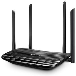 TP-Link Router WiFi Archer C6 AC1200 Dual Band Gigabit, 4 Antenas, MU-MIMO, Puerto Gigabit, Compatible con IPv6