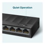 TP-Link LS1008G LiteWave 8 Puertos Gigabit Ethernet Negro