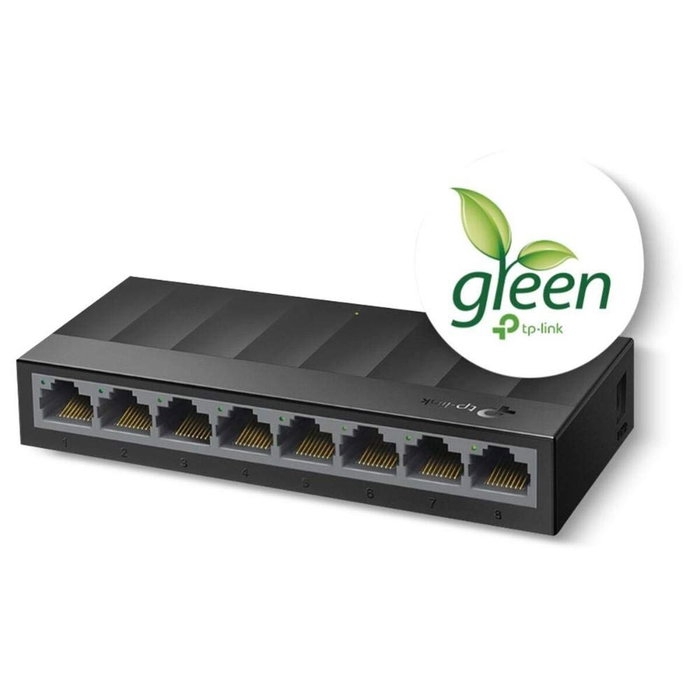 TP-Link LS1008G LiteWave 8 Puertos Gigabit Ethernet Negro