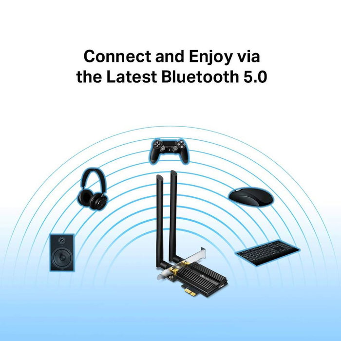 TP-Link Archer TX50E AX3000 Wi-Fi 6 y Bluetooth 5.0 PCIe TP-Link Archer TX50E AX3000 Wi-Fi 6 y Bluetooth 5.0 PCIe
