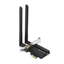 TP-Link Archer TX50E Adaptador WiFi 6 PCI Express con Bluetooth 5.0, Doble Banda (2.4GHz/5GHz) hasta 2402 Mbps, Color Negro Metálico