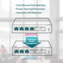 TP-Link TL-SF1006P Switch de 6 puertos Fast Ethernet con 4 puertos PoE+