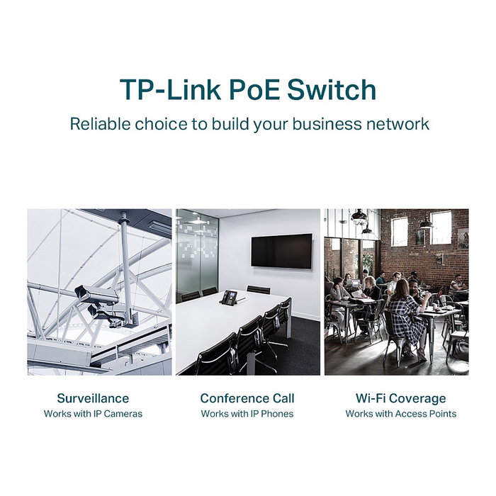 TP-Link TL-SG1428PE Switch Gigabit de 28 Puertos con 24 Puertos PoE+