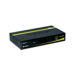 TRENDnet TEG-S50G Switch de Red Gigabit Ethernet 5 Puertos 10/100/1000 Mbps, No Administrado, Full Duplex, con Auto MDI/MDI-X, Cumple FCC/CE