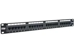 Trendnet 24-Port Cat6 Unshielded Patch Panel - Gigabit Ethernet 10/100/1000Base-T