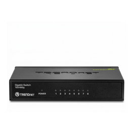TRENDnet TEG-S82g Switch GREENnet de 8 Puertos Gigabit Ethernet