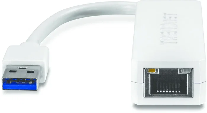 Trendnet TU3-ETG Adaptador USB 3.0 a Ethernet Gigabit Blanco Trendnet TU3-ETG Adaptador USB 3.0 a Ethernet Gigabit Blanco