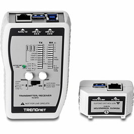 Trendnet TC-NT3 Probador de cables de red VDV y USB Plata